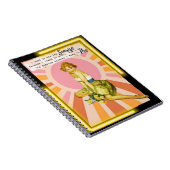 Funny Notebook Journal Best Friend Gift "Sunrise" (Côté Droit)