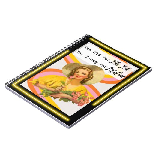 Funny Notebook Journal Best Friend Gift "TikTok" Notitieboek (Linkerzijde)