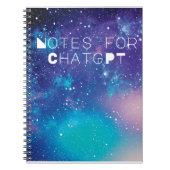 Funny Notes for ChatGPT Notitieboek (Voorkant)