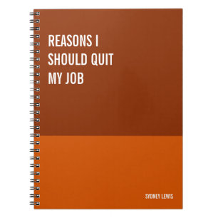 Funny Notitieboek, Humoureus Writers Pad Journal,  Notitieboek
