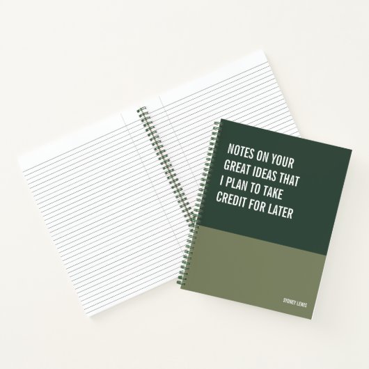 Funny Notitieboek, Snarky Writing Pad Journal, Not Notitieboek (Binnen)