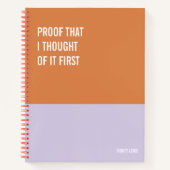 Funny Notitieboek, Snarky Writing Pad Journal, Not Notitieboek (Voorkant)
