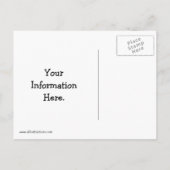 Funny Nouvelle carte postale Faire-part adresse (Dos)