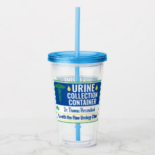 Funny Novelty Doctor Verpleegkundige Urine Collect Acryl Drinkbeker