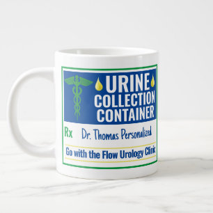 Funny Novelty Doctor Verpleegkundige Urine Collect Extra Grote Beker