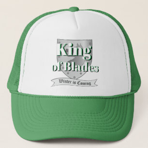 Funny Novelty Gift for Dad KING OF BLADES Trucker Pet