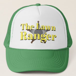 Funny Novelty Gift voor pap The LAWN RANGER Trucker Pet