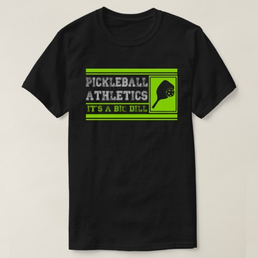 Funny Novelty Gift voor Pickleball Player T-shirt (Design voorkant)