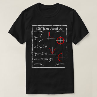 Funny Novelty Gift voor wiskundigen T-shirt