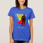 Funny Novelty SUPPERMAN MAN OF MEAL T-shirt (Voorkant)