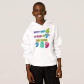 Funny Number Day Maths Hoodie for Kids | School Jo (Devant entier)