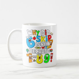 Funny Number Day Maths Mug | 7 8 9 Joke