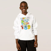 Funny Numbers Hoodie for Children | UK (Devant entier)