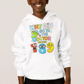 Funny Numbers Hoodie for Children | UK (Devant)