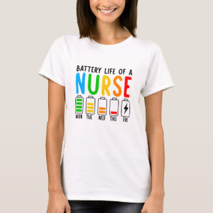 Funny Nurse - Accuduur van een Nurse Graphic T-shi T-shirt