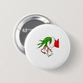 Funny Nurse Christmas Stethoscope Nurses Xmas Ligh Ronde Button 5,7 Cm (Voorkant /achterkant)