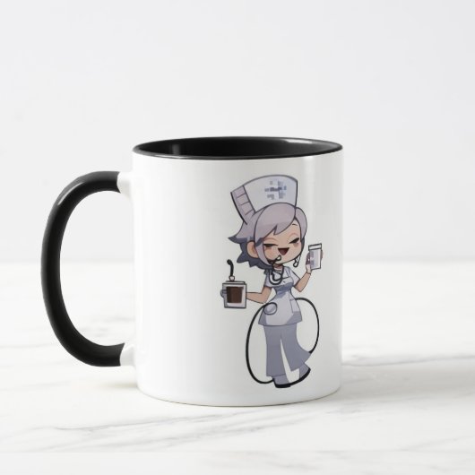 Funny Nurse Coffee Mok (Links)