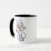 Funny Nurse Coffee Mok (Voorkant links)