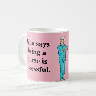 Funny Nurse Coffee Mok