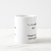 Funny Nurse Custom Mug “I Googled My Symptoms” (Centre)