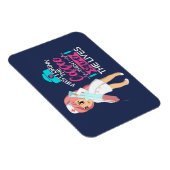 Funny Nurse Gezegde met Big Hypodermic Needle Magneet (Rechterzijde)