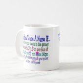 Funny Nurse Gezegden Koffiemok (Voorkant links)