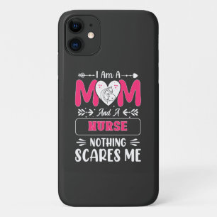 Funny Nurse Mam, grappige citaten van Zurse Mam iPhone 11 Hoesje