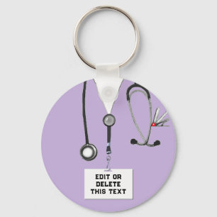 Funny Nurse Novelty Gift Sleutelhanger