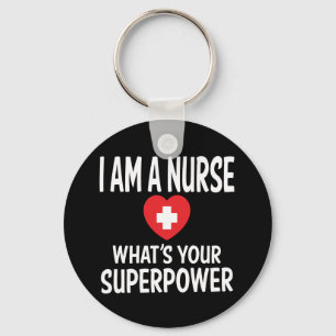 Funny Nurse Quote Black - LPN, RN, verpleegkunde,  Sleutelhanger