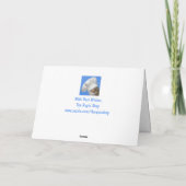 Funny Nurse Sheep krijgt het goed Kaart (Achterkant)