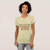 Funny Nurse T-Shirts "Silence of the Screaming" (Voorkant volledig)