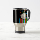 Funny Nurse Travel Mug "Coffee and E-Coli" Reisbeker (Voorkant rechts)