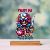 Funny Nurse trust mot art (Neutre)