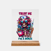 Funny Nurse trust mot art (Recto)