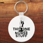 Funny Nurse  - Verpleging RN LPN Sleutelhanger (Voorkant)
