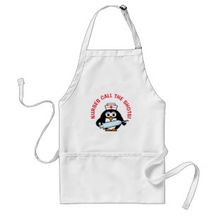Funny nursery keukenapron   schattig pinguïnverpl standaard schort