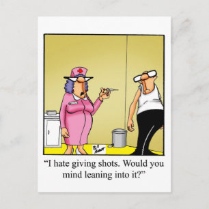 Funny Nurses's Day Humor Briefkaart