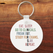 Funny Nursing School student Future Nurse Gifts Sleutelhanger (Voorkant)