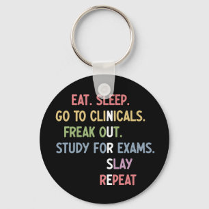 Funny Nursing School student Future Nurse Gifts Sleutelhanger