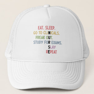 Funny Nursing School student Future Nurse Gifts Trucker Pet