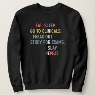 Funny Nursing School student Future Nurse Gifts Trui