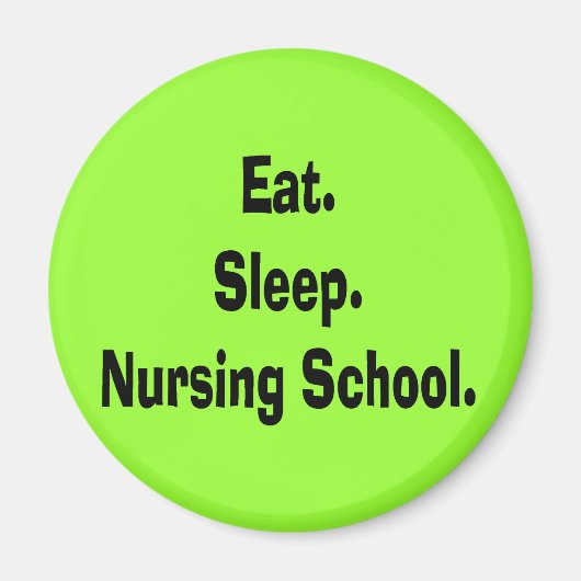 Funny Nursing Student Gifts Magneet (Voorkant)