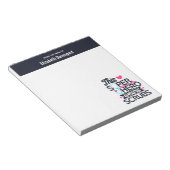 Funny Nursing Superheld Gezegde Typografie Notitieblok (Schuin)