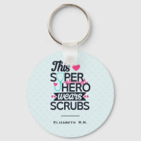 Funny Nursing Superheld Gezegde Typografie