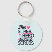 Funny Nursing Superheld Gezegde Typografie