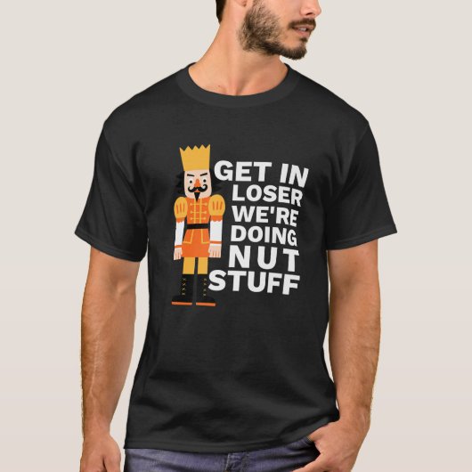 Funny Nutcracker Adult Deez Nuts Nutcracker Christ T-shirt (Voorkant)