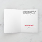 Funny Nutcracker Pest Control Kerstcard Kaart (Binnen)