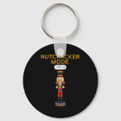 Funny Nutcracker Shirt Christmas Nutcracker Mode O Sleutelhanger (Voorkant)