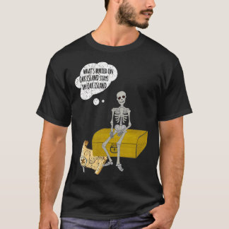 Funny Oak Island Whats Buried Stays op Oak T-shirt
