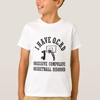 Funny Obsessief Compulsive Basketball Disorder T-shirt